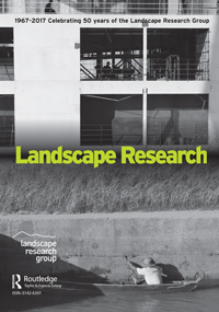 Cover image for Landscape Research, Volume 42, Issue 8, 2017