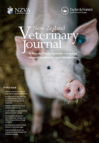 Cover image for New Zealand Veterinary Journal, Volume 69, Issue 3, 2021
