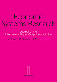 Cover image for Economic Systems Research, Volume 30, Issue 1, 2018