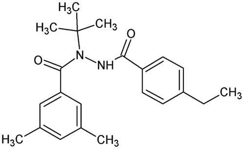 Figure 4. Structure of tebufenozide.