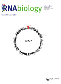 Cover image for RNA Biology, Volume 14, Issue 8, 2017