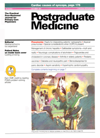 Cover image for Postgraduate Medicine, Volume 90, Issue 5, 1991