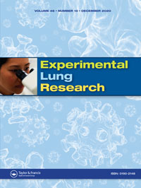 Cover image for Experimental Lung Research, Volume 46, Issue 10, 2020