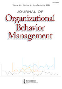 Cover image for Journal of Organizational Behavior Management, Volume 41, Issue 3, 2021