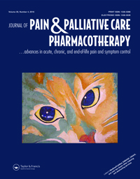 Cover image for Journal of Pain & Palliative Care Pharmacotherapy, Volume 30, Issue 4, 2016