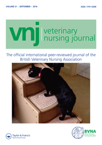 Cover image for Veterinary Nursing Journal, Volume 31, Issue 9, 2016