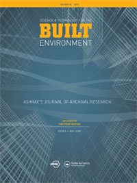 Cover image for Science and Technology for the Built Environment, Volume 25, Issue 5, 2019