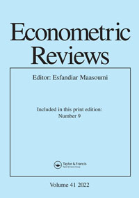 Cover image for Econometric Reviews, Volume 41, Issue 9, 2022