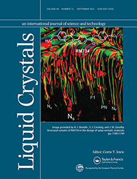 Cover image for Liquid Crystals, Volume 48, Issue 12, 2021