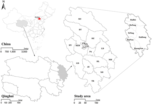 Figure 2. Location of the study area (illustration created by the author).