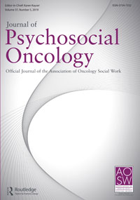 Cover image for Journal of Psychosocial Oncology, Volume 37, Issue 5, 2019