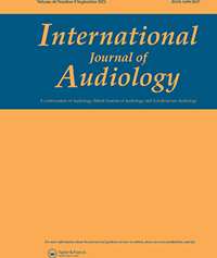 Cover image for International Journal of Audiology, Volume 60, Issue 9, 2021