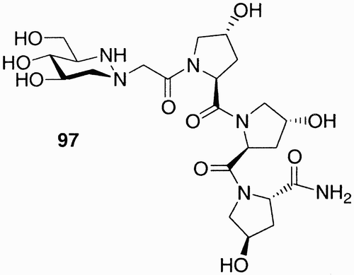 Figure 12: A glucosidase inhibitor.