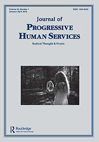 Cover image for Journal of Progressive Human Services, Volume 29, Issue 1, 2018