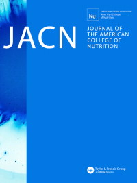 Cover image for Journal of the American Nutrition Association, Volume 39, Issue 2, 2020