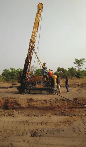 Figure 2. Mechanized site in Tongo.