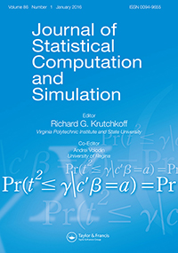 Cover image for Journal of Statistical Computation and Simulation, Volume 86, Issue 1, 2016