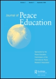 Cover image for Journal of Peace Education, Volume 9, Issue 1, 2012