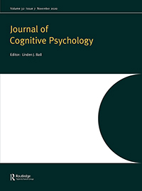 Cover image for Journal of Cognitive Psychology, Volume 32, Issue 7, 2020