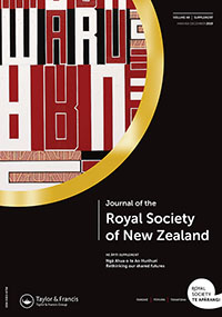 Cover image for Journal of the Royal Society of New Zealand, Volume 49, Issue sup1, 2019