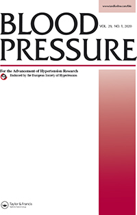 Cover image for Blood Pressure, Volume 29, Issue 1, 2020
