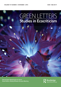 Cover image for Green Letters, Volume 19, Issue 3, 2015