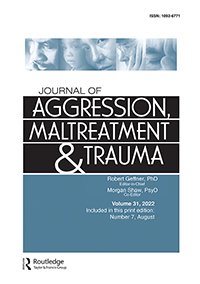 Cover image for Journal of Aggression, Maltreatment & Trauma, Volume 31, Issue 7, 2022