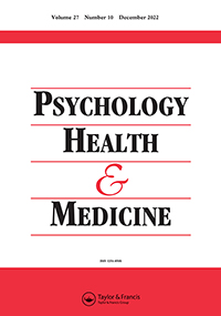 Cover image for Psychology, Health & Medicine, Volume 27, Issue 10, 2022