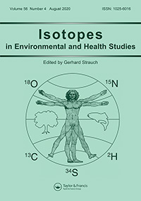 Cover image for Isotopes in Environmental and Health Studies, Volume 56, Issue 4, 2020