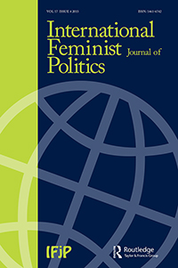 Cover image for International Feminist Journal of Politics, Volume 17, Issue 4, 2015