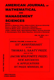 Cover image for American Journal of Mathematical and Management Sciences, Volume 26, Issue 3-4, 2006