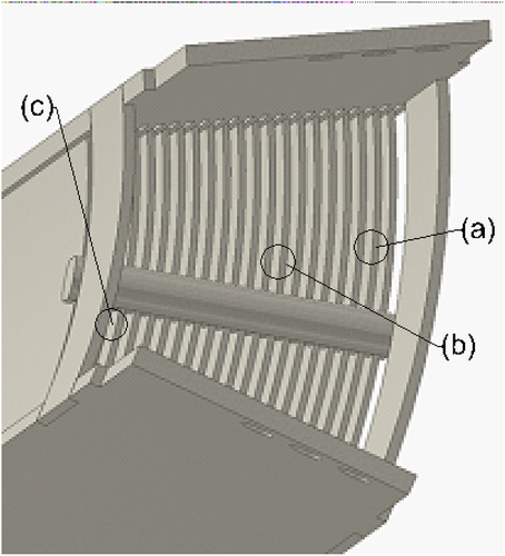 Figure 1. Structural configuration of HFR fuel assembly.