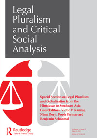 Cover image for Legal Pluralism and Critical Social Analysis, Volume 54, Issue 1, 2022