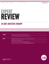 Cover image for Expert Review of Anti-infective Therapy, Volume 14, Issue 7, 2016