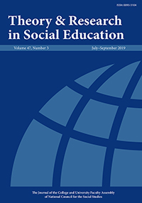 Cover image for Theory & Research in Social Education, Volume 47, Issue 3, 2019