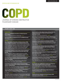 Cover image for COPD: Journal of Chronic Obstructive Pulmonary Disease, Volume 17, Issue 1, 2020