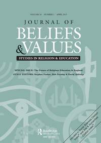 Cover image for Journal of Beliefs & Values, Volume 36, Issue 1, 2015