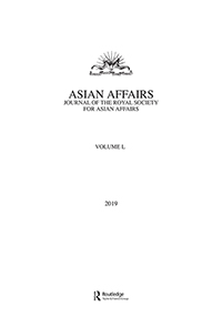 Cover image for Asian Affairs, Volume 51, Issue sup1, 2020