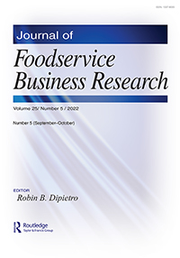 Cover image for Journal of Foodservice Business Research, Volume 25, Issue 5, 2022