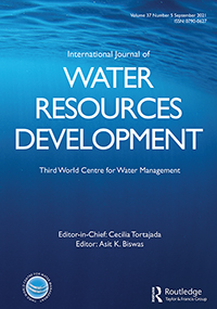 Cover image for International Journal of Water Resources Development, Volume 37, Issue 5, 2021