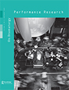 Cover image for Performance Research, Volume 14, Issue 3, 2009
