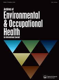 Cover image for Archives of Environmental & Occupational Health, Volume 75, Issue 3, 2020