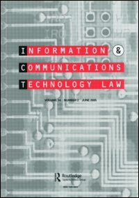 Cover image for Information & Communications Technology Law, Volume 13, Issue 2, 2004