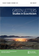 Cover image for Green Letters, Volume 17, Issue 3, 2013