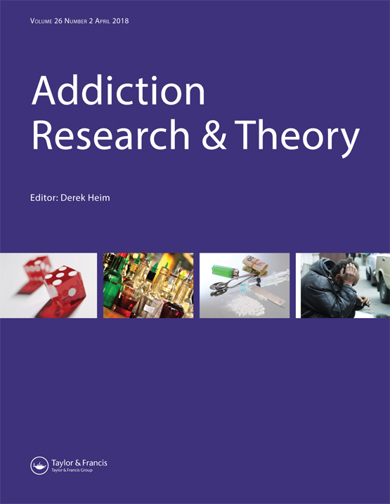 Cover image for Addiction Research & Theory, Volume 26, Issue 2, 2018