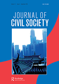 Cover image for Journal of Civil Society, Volume 12, Issue 3, 2016