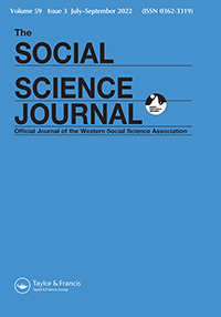 Cover image for The Social Science Journal, Volume 59, Issue 3, 2022