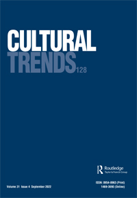 Cover image for Cultural Trends, Volume 31, Issue 4, 2022