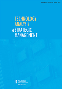 Cover image for Technology Analysis & Strategic Management, Volume 29, Issue 3, 2017