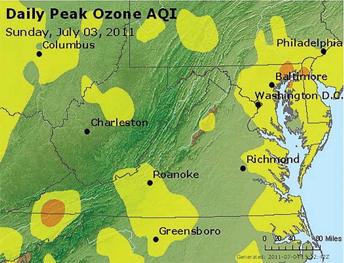 Figure 17. As in Figure 14 but for July 3, 2011.